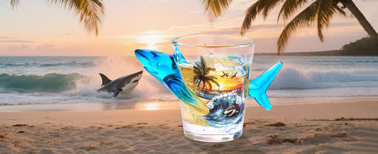 shark shot glasses