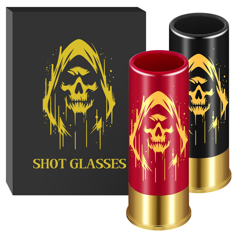 1.5oz Bullet Shaped Shot Glasses with Gift Box