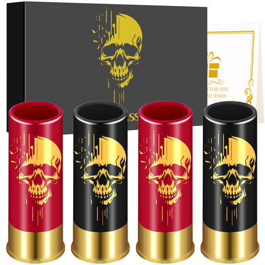 12GA plastic skull shot glasses