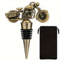 Motorcycle Shape Wine Bottle Stopper,Household Kitchen Bar Club Wine Champagne Stopper Saver,Perfect Gift for Father Husband