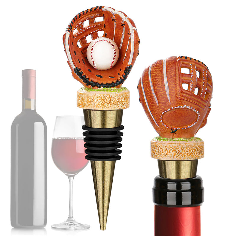 Baseball Glove Wine Stopper