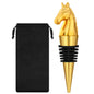 Horse Head Wine Stopper,Bottle Stoppers for Wine Champagne,Holiday Wine Stoppers ,Father Day Birthday Christmas Gift