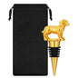 Golden Retriever Wine Bottle Stopper, Retro Style Wine Preserver for Bar & Kitchen, Perfect Gift for Wine Lovers