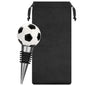 Soccer Ball Wine Bottle Stopper -Fun Barware Accessory for Football Enthusiasts
