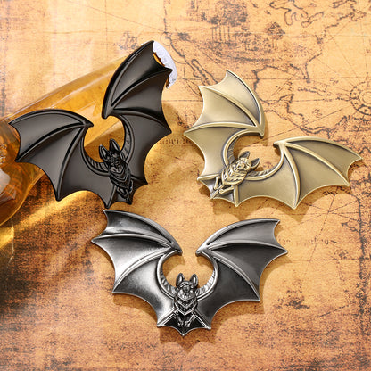 Halloween-themed bat bottle opener