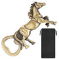 Horse Shaped Bottle Opener, Heavy-duty Metal Beer Opener, Retro Style Bar Accessory for Equestrian Fans