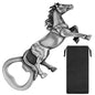Horse Shaped Bottle Opener, Heavy-duty Metal Beer Opener, Retro Style Bar Accessory for Equestrian Fans