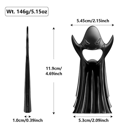 Gothic Ghost Bottle Opener,Unique Halloween Beer Opener for Gifts & Parties