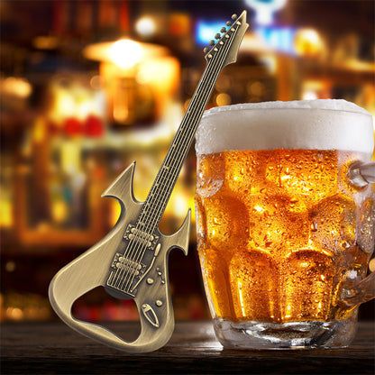 Novelty Guitar Bottle Opener for Music Lover Gifts
