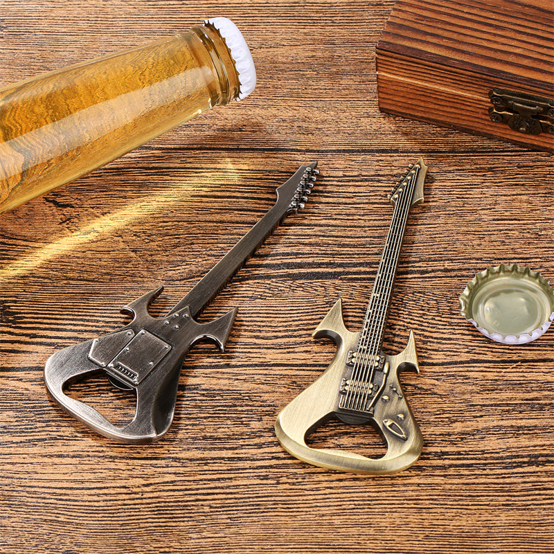Creative Rock Guitar Bottle Opener - Unique Gift for Musicians & Beer Lovers