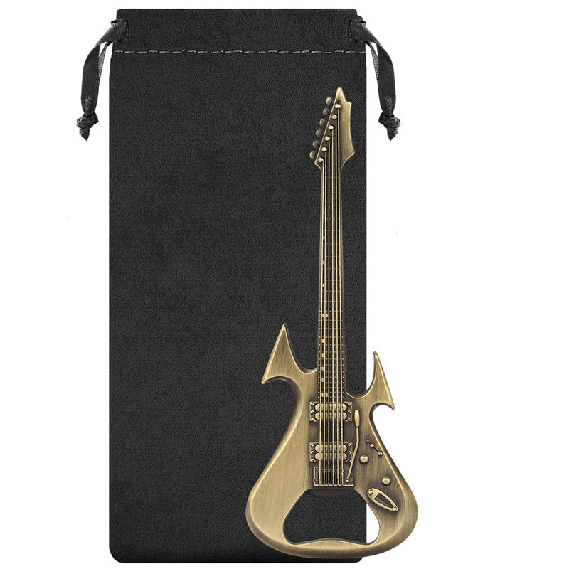 Creative Rock Guitar Bottle Opener - Unique Gift for Musicians & Beer Lovers