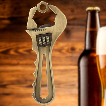 Wrench Bottle Opener, Portable Bottle Opener with Gift Bag, Beer Opener for Home, Bar, and Workshop,Bar Gifts for Men,