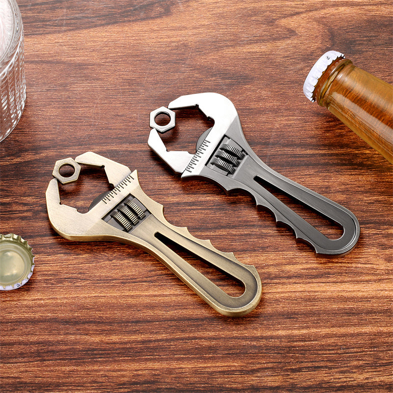 Wrench Bottle Opener, Portable Bottle Opener with Gift Bag, Beer Opener for Home, Bar, and Workshop,Bar Gifts for Men,