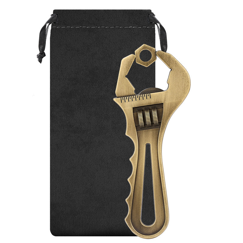 Wrench Bottle Opener, Portable Bottle Opener with Gift Bag, Beer Opener for Home, Bar, and Workshop,Bar Gifts for Men,