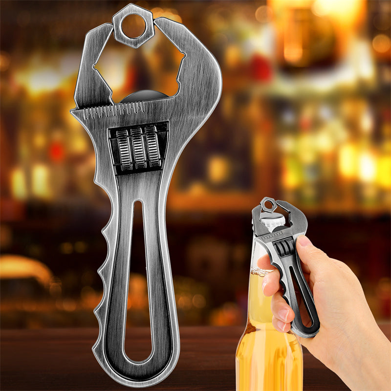 Wrench Bottle Opener, Portable Bottle Opener with Gift Bag, Beer Opener for Home, Bar, and Workshop,Bar Gifts for Men,