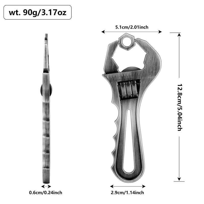 Wrench Bottle Opener, Portable Bottle Opener with Gift Bag, Beer Opener for Home, Bar, and Workshop,Bar Gifts for Men,