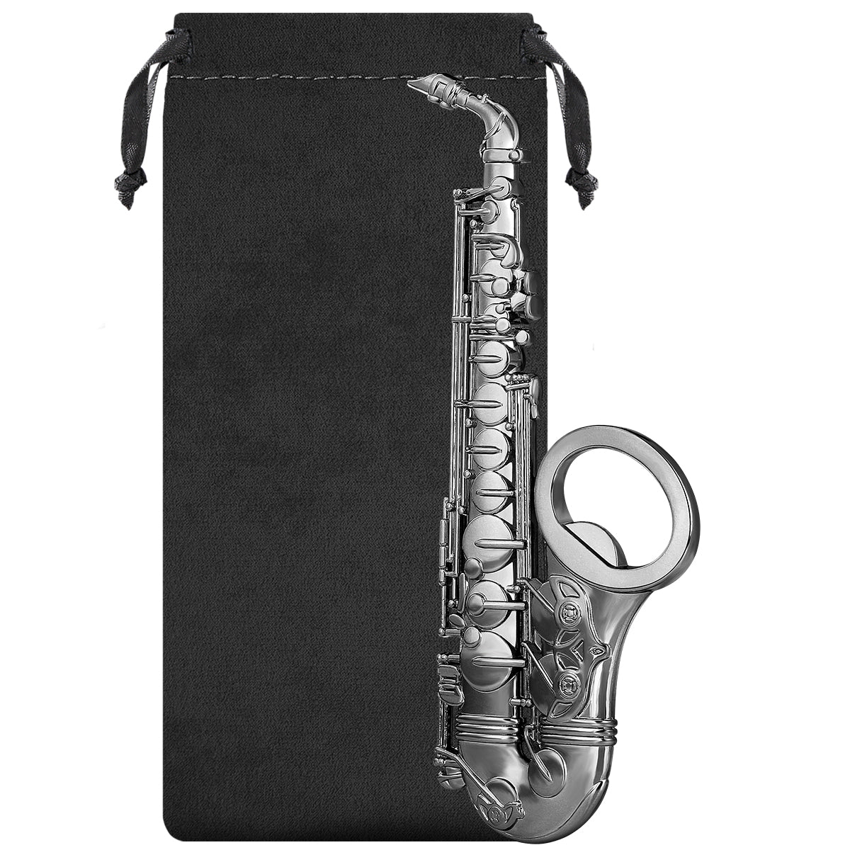 Saxophone Shaped Bottle Opener,Retro Style Bar Accessory for Music Fans & Musicians