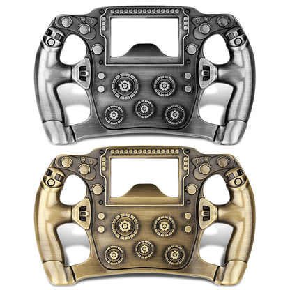 Cool Racing Car Steering Wheel Bottle Opener,Wine Opener for Kitchen Club Party Bar,Portable Bottle Opener for Picnic Camping Travel Bar Accessory with Gift Bag, Perfect Gifts