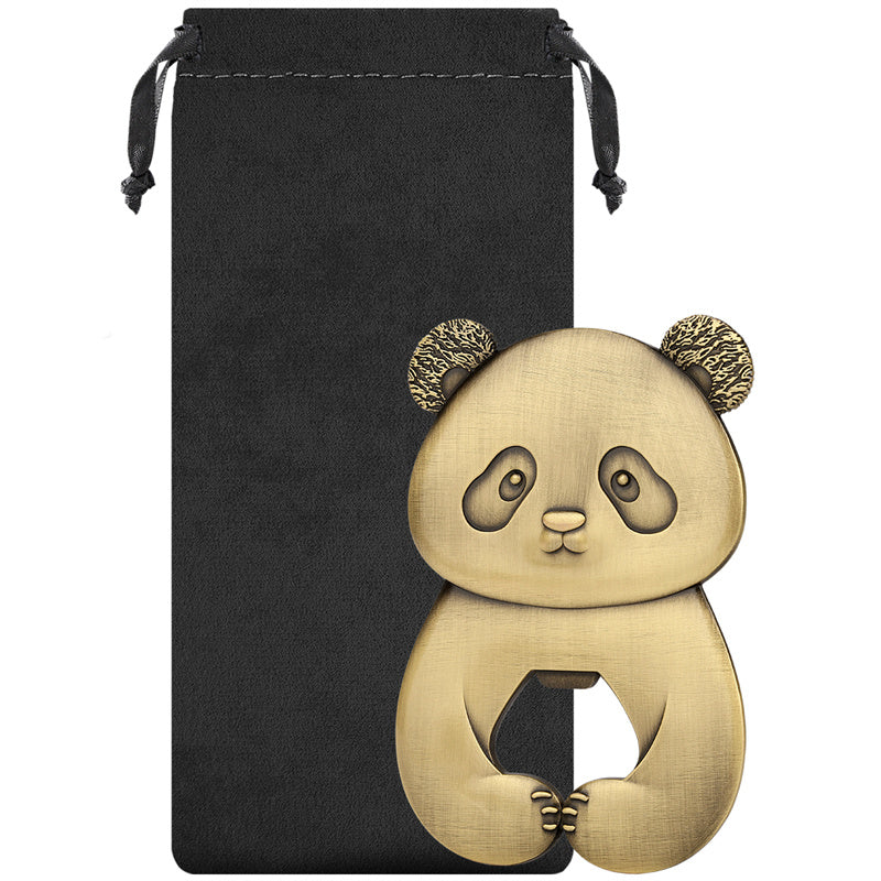 Vintage Panda Shaped Bottle Opener, Cute Metal Beer Opener for Bar Kitchen, Unique Animal Bottle Opener Gift for Beer Lovers