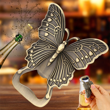 Novel Butterfly Shaped Bottle Opener,Metal Beer Opener for Household Kitchen Restaurant Bar Party Opening Tool
