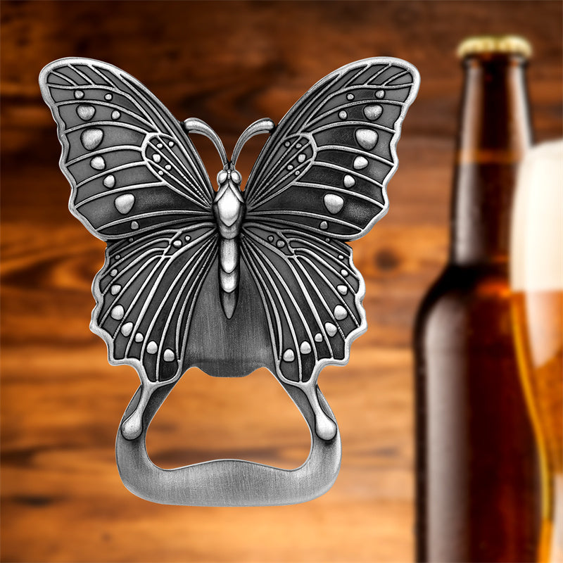 Novel Butterfly Shaped Bottle Opener,Metal Beer Opener for Household Kitchen Restaurant Bar Party Opening Tool