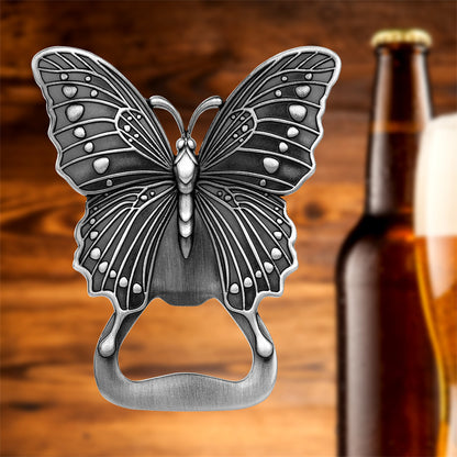 Novel Butterfly Shaped Bottle Opener,Metal Beer Opener for Household Kitchen Restaurant Bar Party Opening Tool