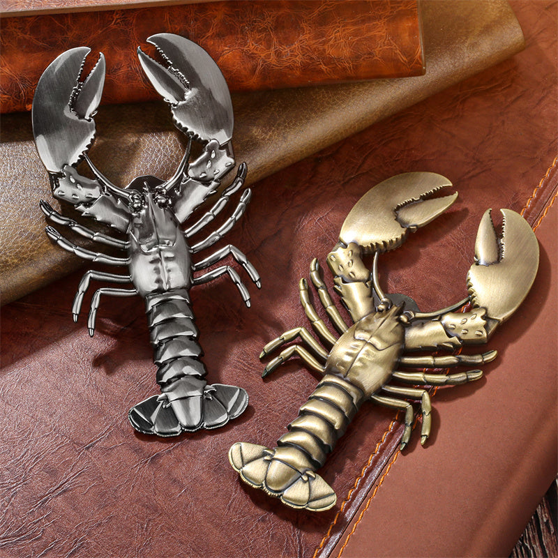 Funny Lobster Bottle Opener, Novelty Beer Bottle Opener with Gift Bag, Durable Beer Bottle Opener for Bar Use