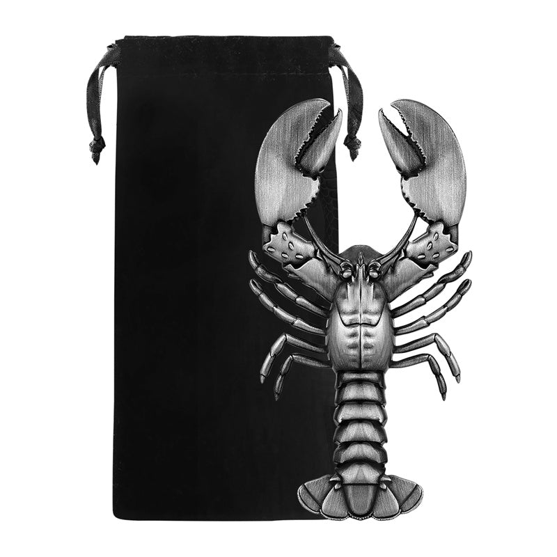 Funny Lobster Bottle Opener, Novelty Beer Bottle Opener with Gift Bag, Durable Beer Bottle Opener for Bar Use