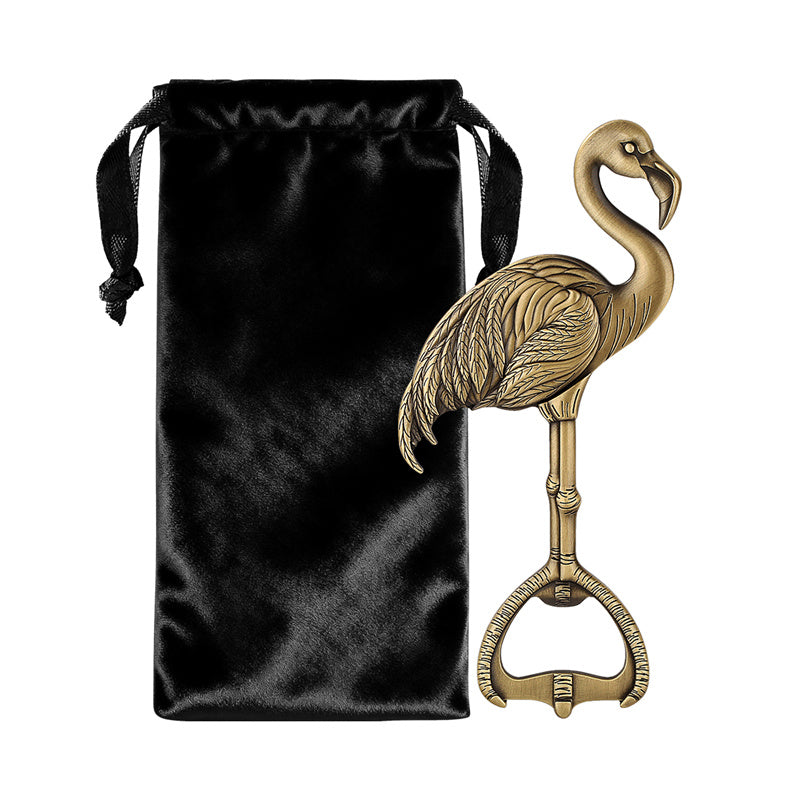Creative Flamingo Shape Beer Opener,Funny Decorative Bar Bottle Opener, Perfect for Home Party Beach