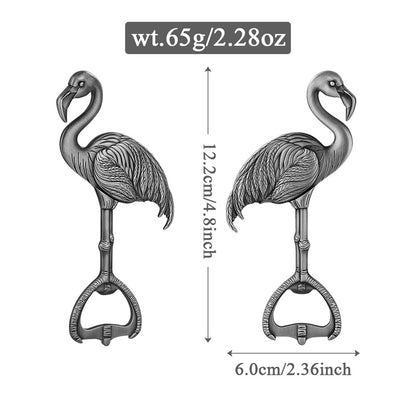 Creative Flamingo Shape Beer Opener,Funny Decorative Bar Bottle Opener, Perfect for Home Party Beach