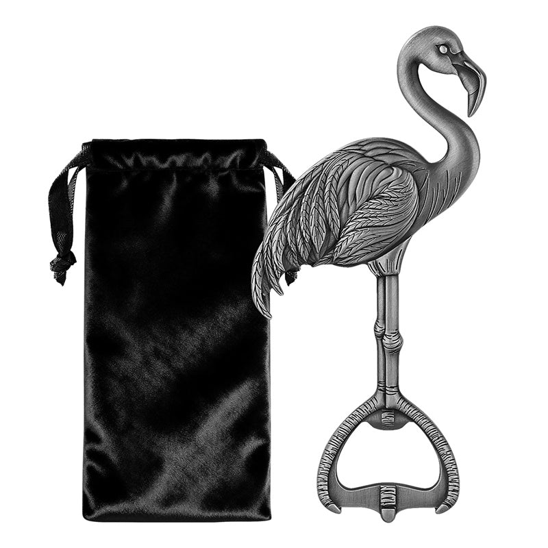Creative Flamingo Shape Beer Opener,Funny Decorative Bar Bottle Opener, Perfect for Home Party Beach