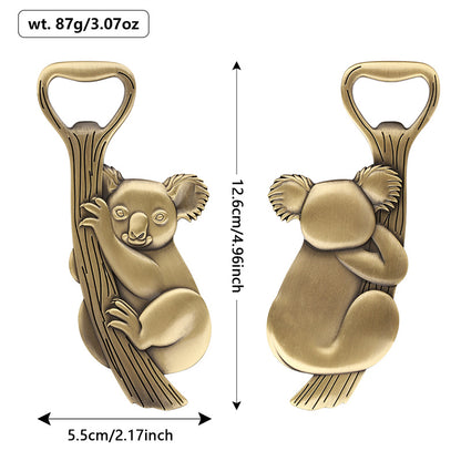 Koala Shaped Bottle Opener,Animal Beer Opener for Home Bar Use,Perfect Wildlife Themed Gift for Animal Fans