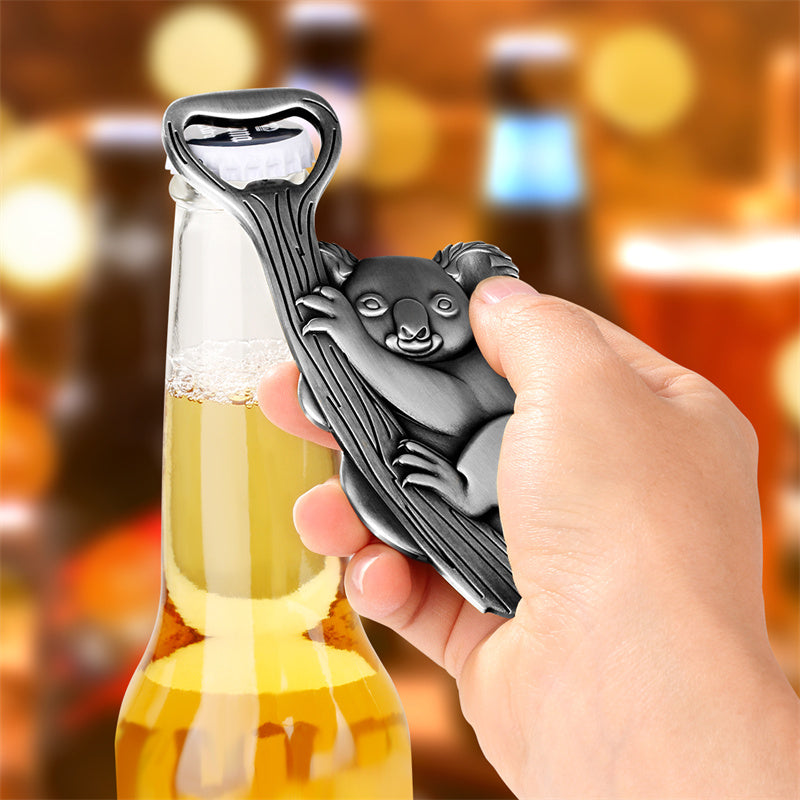 Koala Shaped Bottle Opener,Animal Beer Opener for Home Bar Use,Perfect Wildlife Themed Gift for Animal Fans
