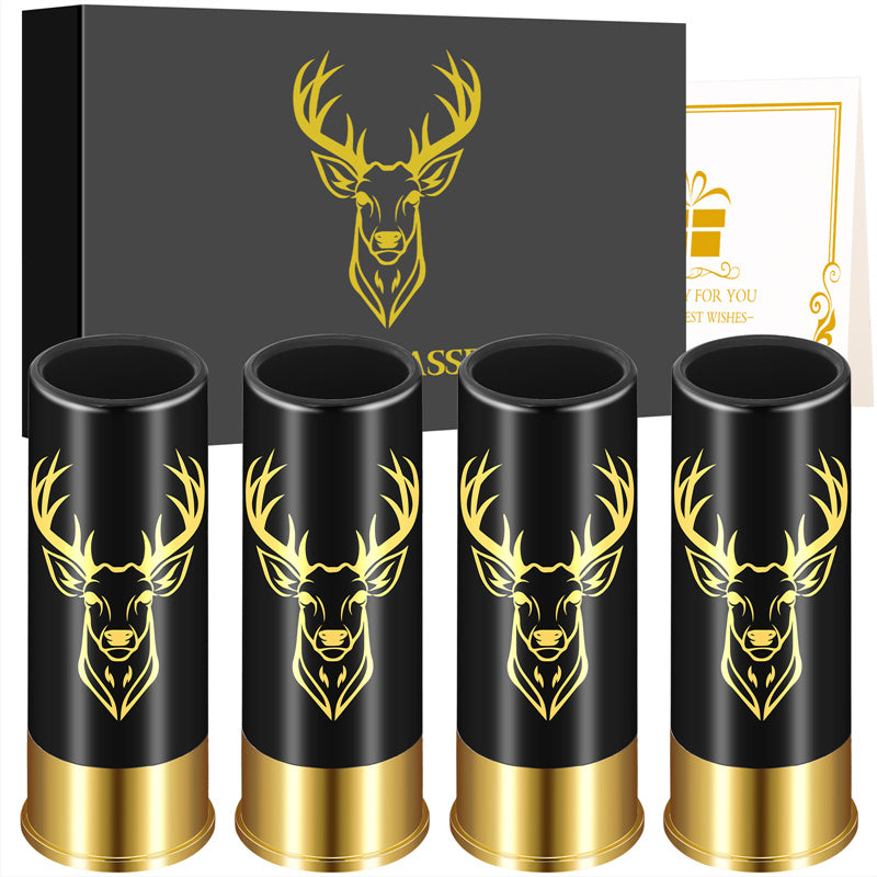 Whiskey Shot Glasses, Shotgun Shell Style, Groomsmen Gifts
