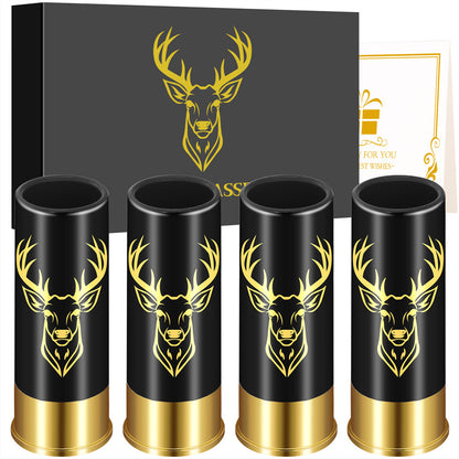 Whiskey Shot Glasses, Shotgun Shell Style, Groomsmen Gifts