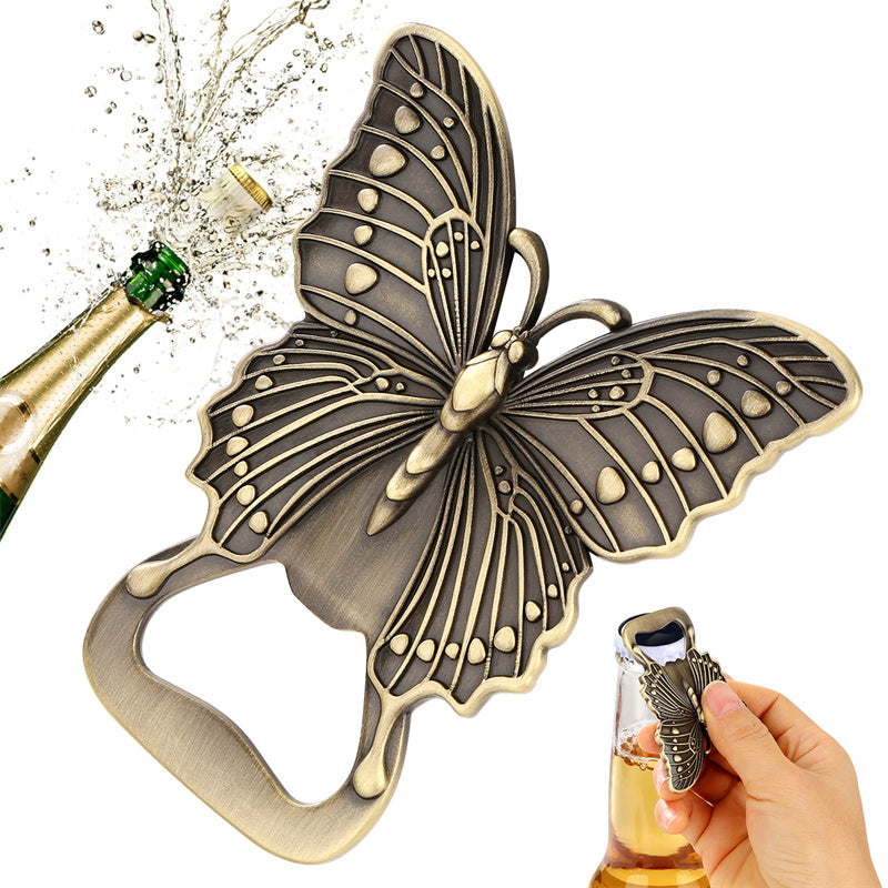 bronze Butterfly Bottle Opener Metal Beer Opener Decor Gift
