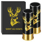 deer head plastic shot glasses for men