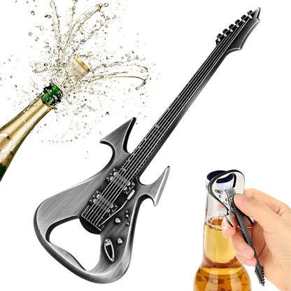 Creative Rock Guitar Bottle Opener - Unique Gift for Musicians & Beer Lovers