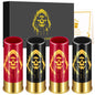 skull bullet shot glasses used for serving whiskey at a Halloween party