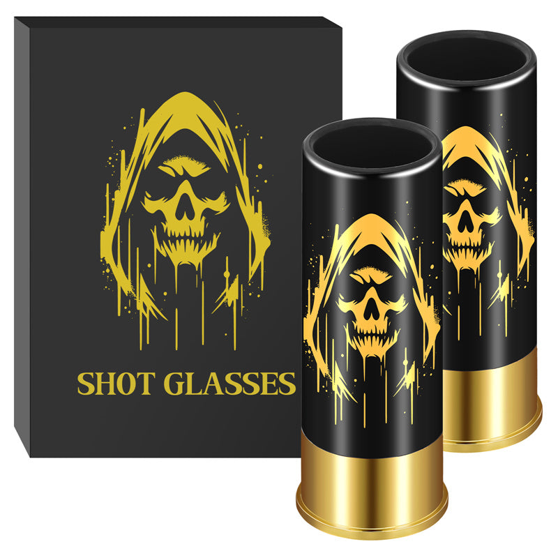 skull plastic shot glasses